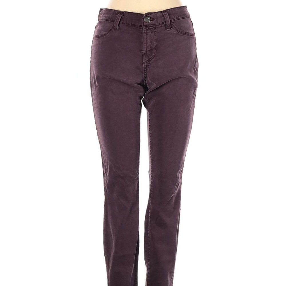 J Brand Jeans Purple Skinny Leg Low Rise Waist Size 26 #478